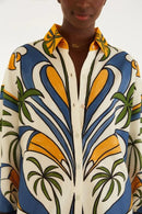 Conjunto Estampado Gráfico Tropical