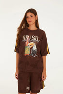 T-Shirt Renda Brasil Saideira