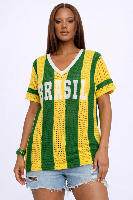 Camisa Brasileirice Tricot